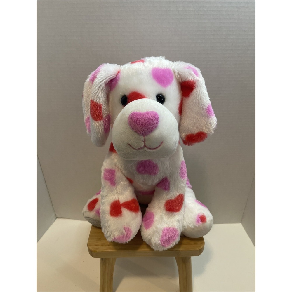 Build A Bear Hearts Fur You Pup 25th Anniversary Limited Edition 14" Plush Sound